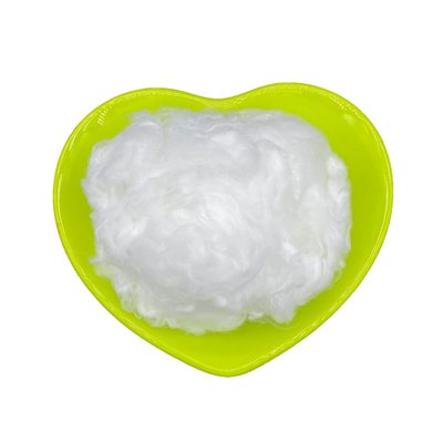 Sustainable GRS Certified 1.5D Nylon Fiber Raw Material Nylon Fiber For Spinning 100% Semi Dull Recycled